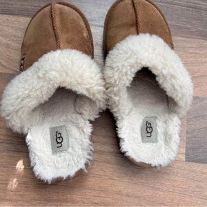 UGG Tan and Cream Women's Slippers